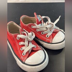 Converse Kids Red Sneakers
